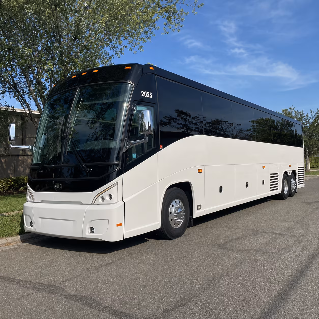 gresham charter bus rental exterior
