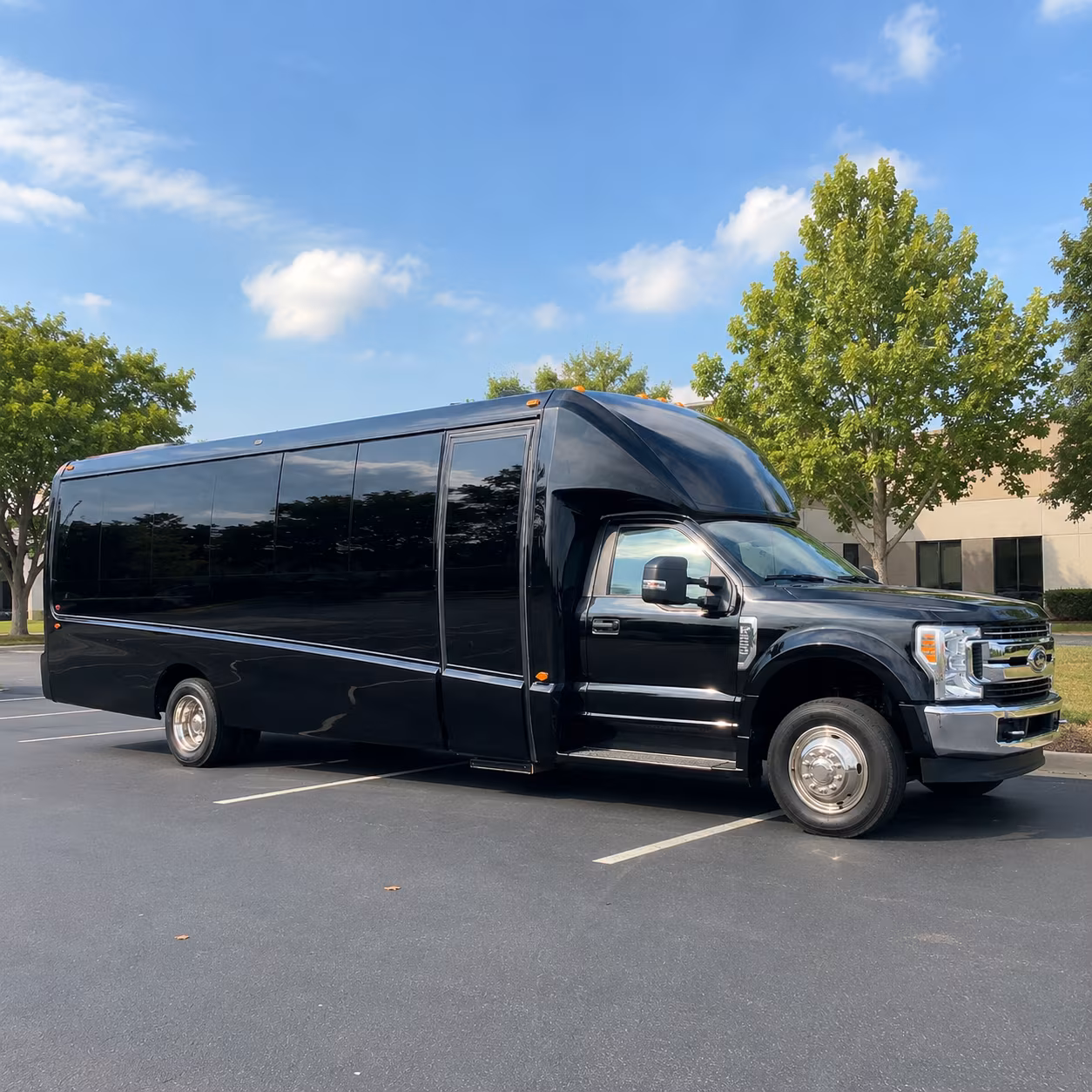 lake oswego sleek charter bus rentals for lake oswego corporate retreats