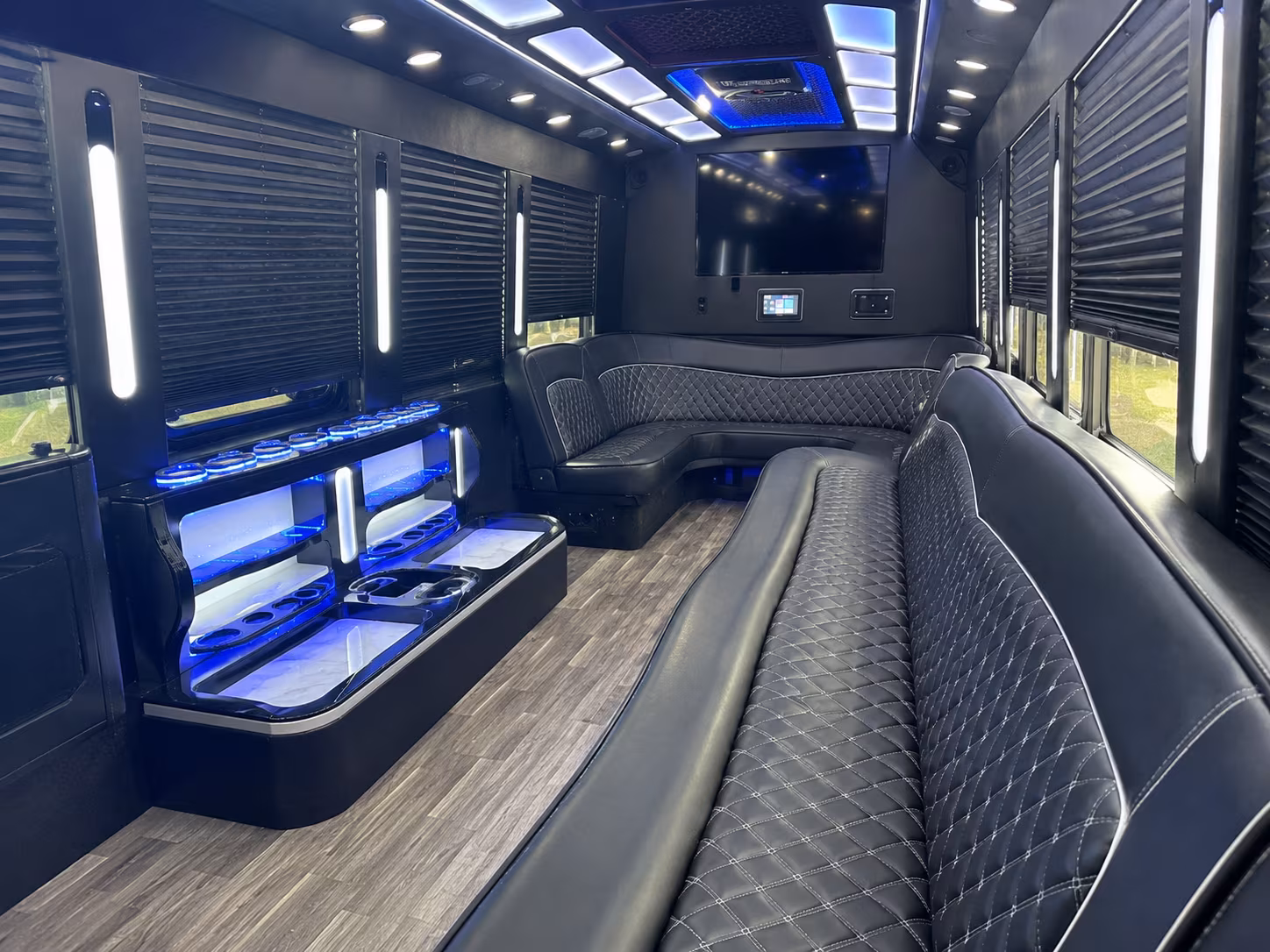 party buses for prom night pickup loops through vancouver neighborhoods