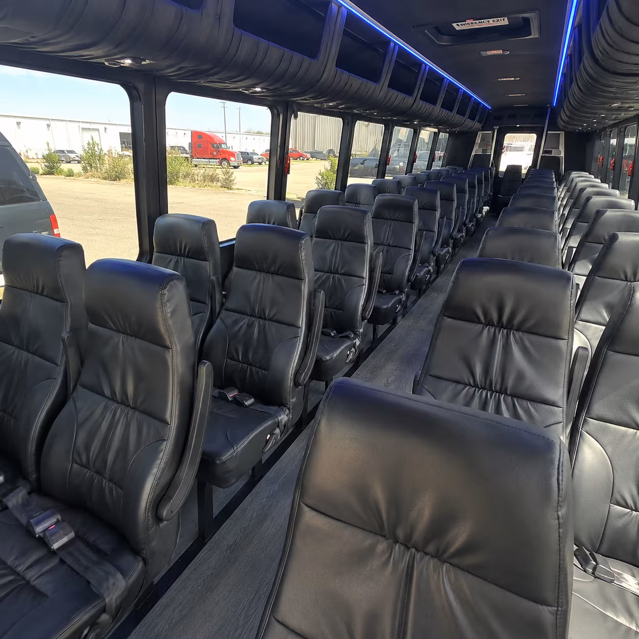 vancouver wedding transportation onboard seating